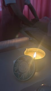 【エステティックビューティ学科】キャンドルマッサージ🕯️🕯️